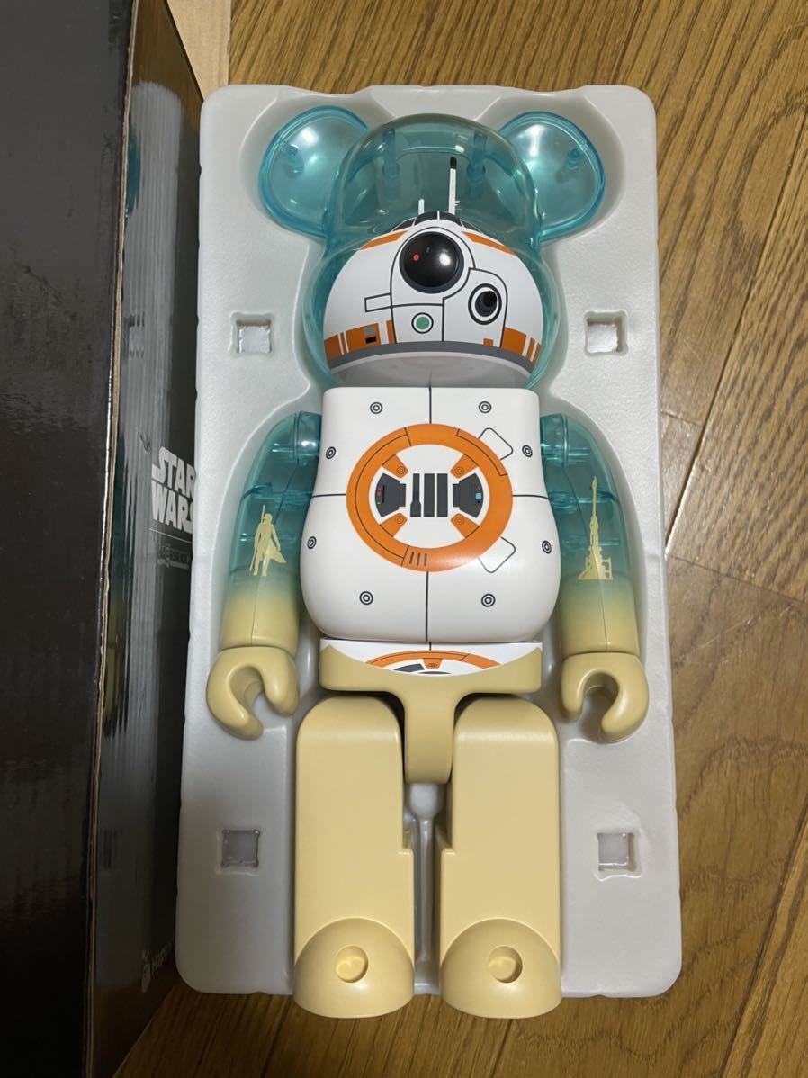 Bearbrick Star Wars BB8 400% Happy Kuji Lottery Limited Bearbrick