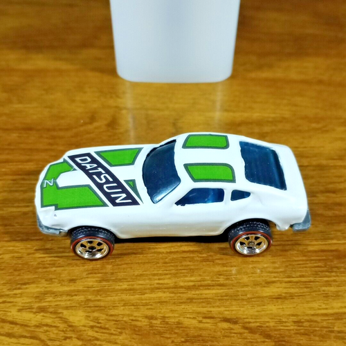 Custom Made Hot Wheels Real Riders Redline Z-Whiz Datsun 240Z White Hong Kong - Picture 2 of 6