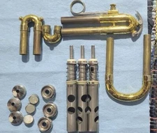 King 602 Cornet Replacement Parts - Caps Valves Buttons Slides