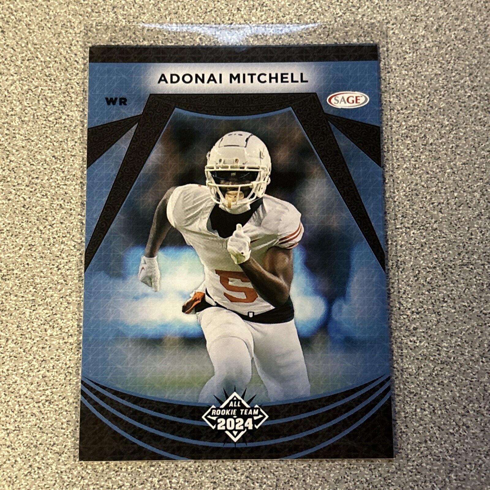 2024 Sage - Adonai Mitchell All Rookie Team BLACK #109 Texas