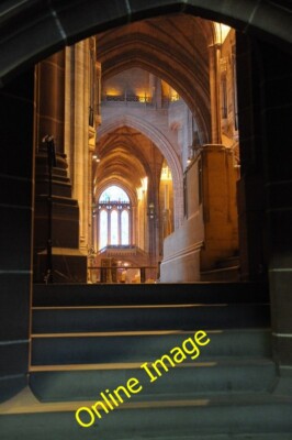 Foto 6x4 Innenraum von Liverpools anglikanischer Kathedrale Das Südschiff Insi c2014