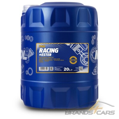 MANNOL 20 L LITER RACING+ESTER 10W-60 MOTOR-ÖL MOTOREN-ÖL 50575059