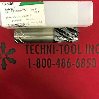 5V4E25008DV 1 X 1 1/4 X 4 Varimill 5FL ALTIN Safe-Lock SC Endmill 6146605
