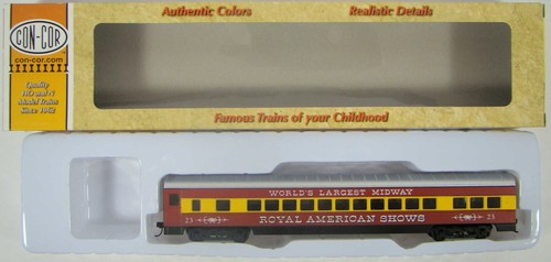 Neuwertiger Con-Cor 00908 Lightweight Series RAS 72' Coach #23 HO Scale | Zustand: New