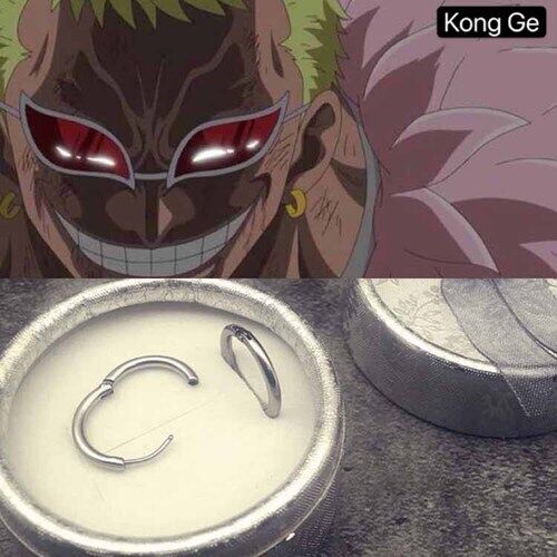 Donquixote Doflamingo Cosplay Glasses Anime PVC Sunglasses Funny