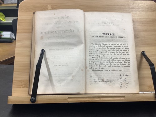 1858 Dr. Fr. Ahn’s New, Practical, and Easy Method of Learning French Language - 第 12/12 張圖片