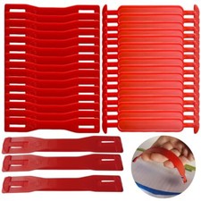 Gift Box Handle 100PCS Plastic Cardboard Handles for Moving Packing Boxes