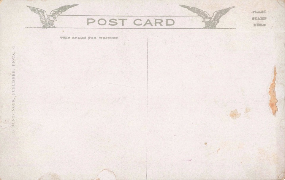 Interior View St. Boniface Church Piqua Ohio OH c1910 Postcard eBay