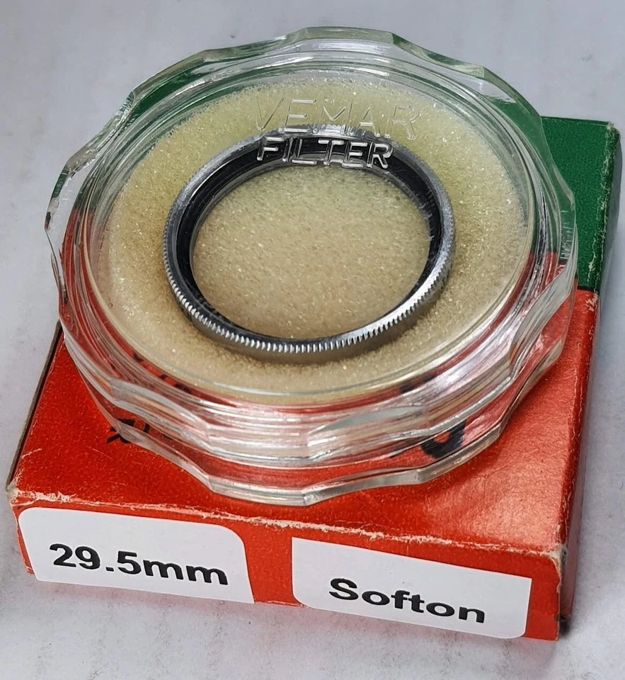 29.5mm Softon Soft Focus Glass Lens Filter Japan 29.5 mm E-29.5 Diffuser Softer - Image 3 of 4