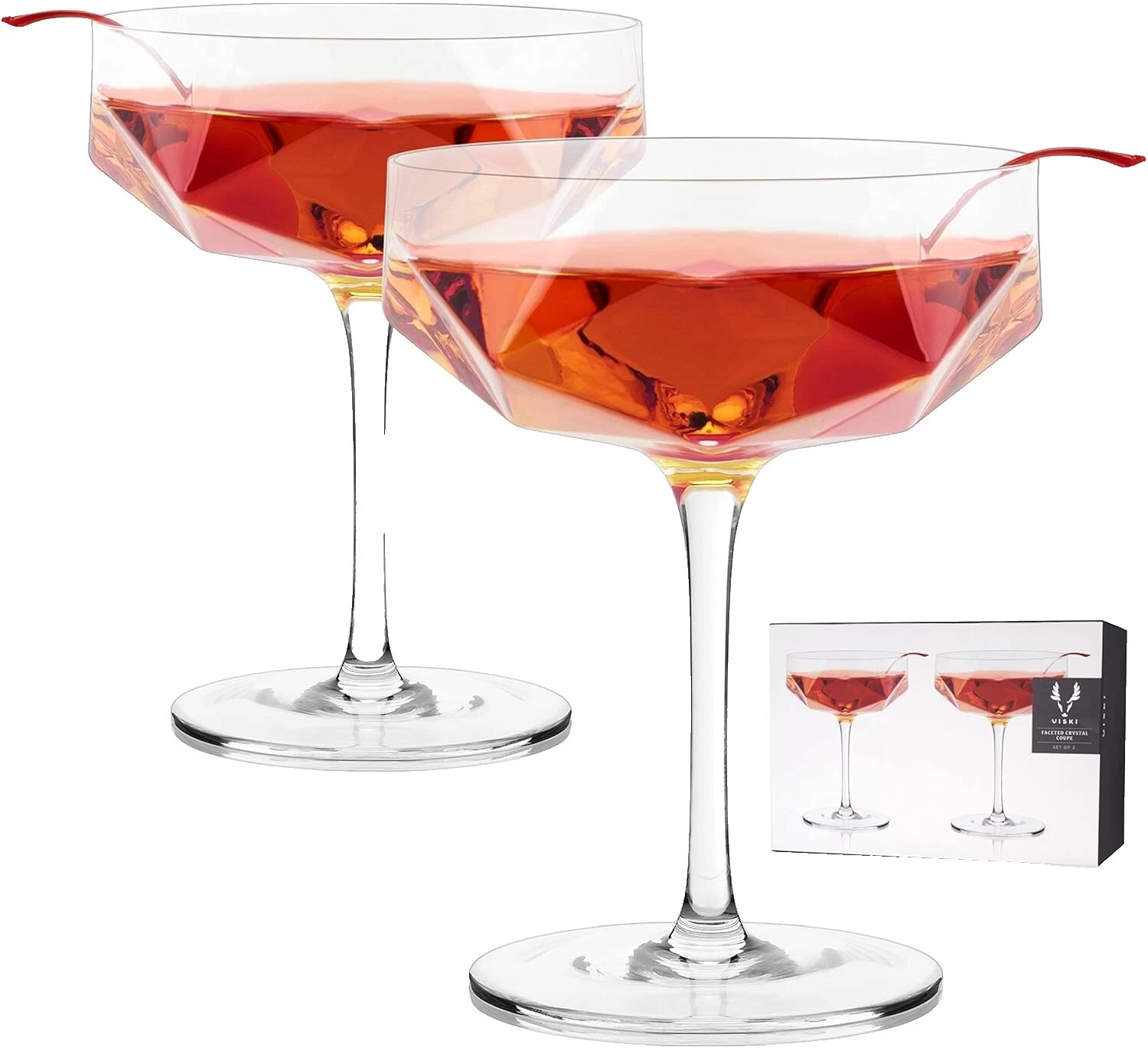 Crystal Martini Glasses