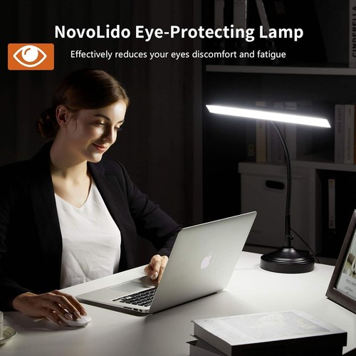 10W LED Desk Lamp Piano Light with Base and Clamp Interchangeable 2in1 Eye Prote - Picture 7 of 7