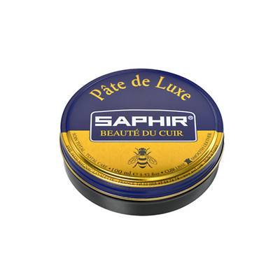 Saphir Beaute Du Cuir Stiefel Politur - Pate De Luxe - Dunkelbraun - 50ml