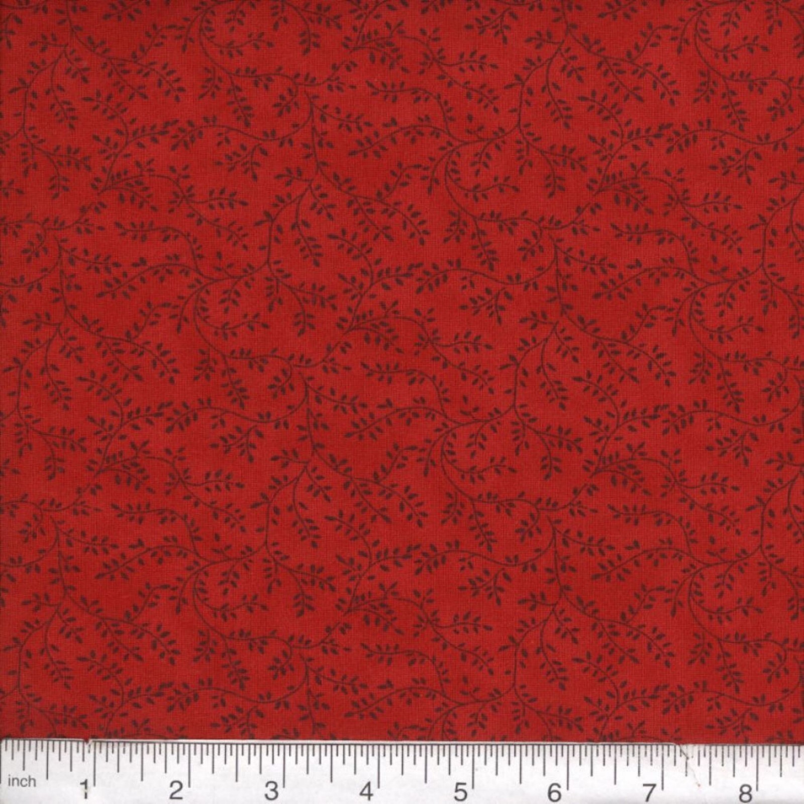 Red Vine tonal blender Fabric 1yd by 45 inches wide 100% Cotton