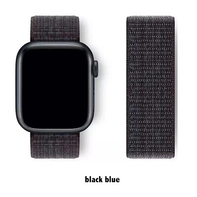   Nylon Loop Ersatz Armband für Iwatch Apple Watch 38-49 Serie 11 10 9 8-1 SE