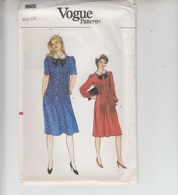 vogue a line dress pattern 60s Mod Sixties Teal Traina Designer Dress Pattern Vogue Americana 188 – A  Vintage shop main image 1