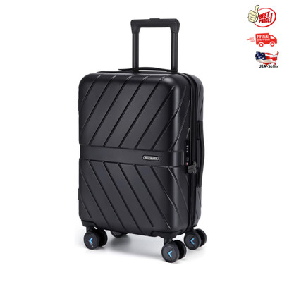 Airline Approved Polycarbonate Carry On Luggage with Spinner Wheels TSA Lock