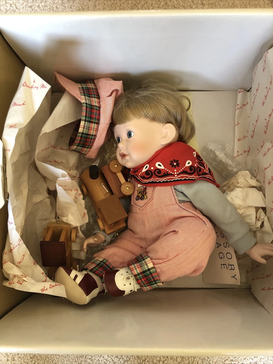 Danbury Mint Bisque Porcelain Doll
