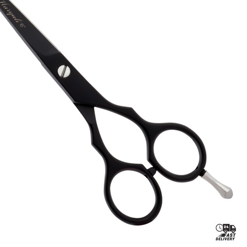 Professional Barber Scissors Salon Hair Cutting Hairdressing Sharp Blades Black - Picture 3 of 7