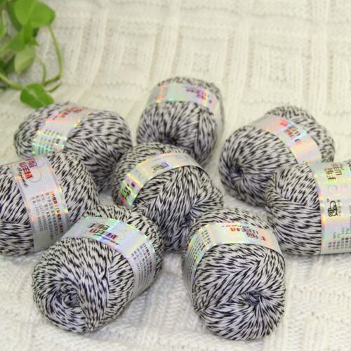Sale 8BallsX50g Warm Pure Cashmere Yarn Hand Crocheted Blankets Knit Wool 40