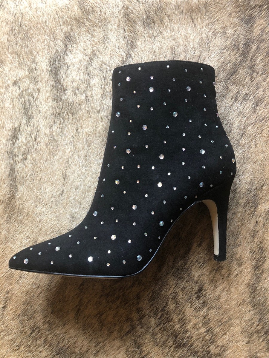 Bottines Leith « Macee » 5.5 Noires - Nordstrom BP Avec Pierres, Neuves Dans Boîte