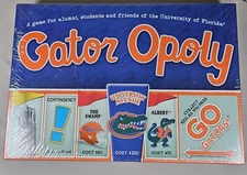 Gator Opoly Game For Students, Alumni And Friends Of The University Of Florida 