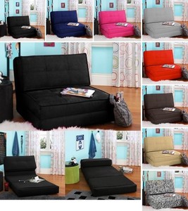 Flip Chairs Folding Sleeper Your Lounge Bed Dorm Room Zone ...