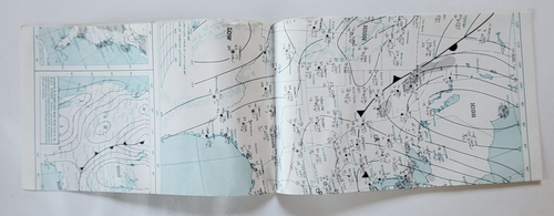 1968 Feb 9 US Daily Weather Map York Continental Airways Department of Commerce - Picture 3 of 4