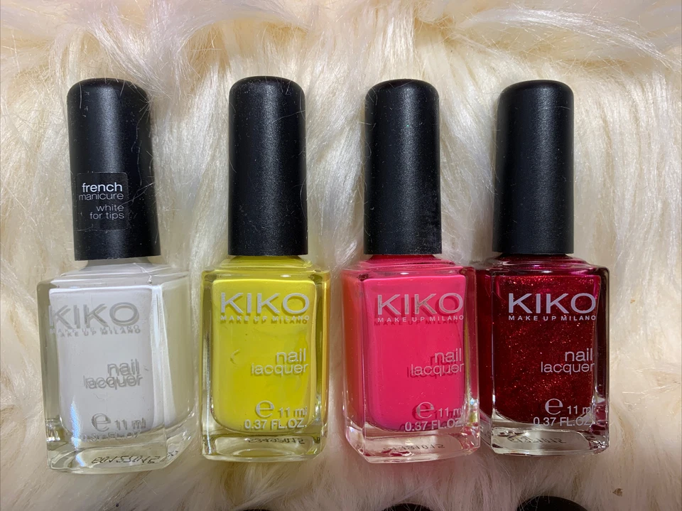 KIKO Milano Nail Lacquer Nagellack Paket Geschenk 8 Stück Set 8 x 11ml *neu* 🌈 - Bild 2 von 4