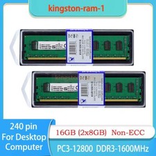 16GB 2x8GB DDR3-1600 MHz 240PIN Desktop DIMM Memory for Dell Optiplex 9010 SFF