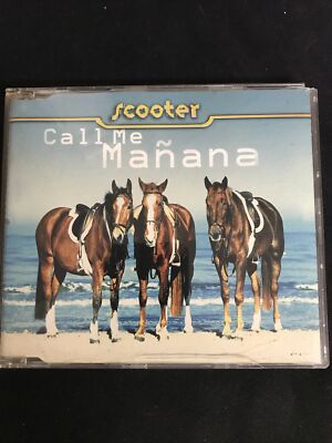 Scooter - Call me Mañana  - Maxi CD - Zustand Gut @157