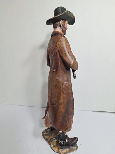 "Rare Find" Vintage Cowboy Statue Figure Loading Revolver - Picture 4 of 8