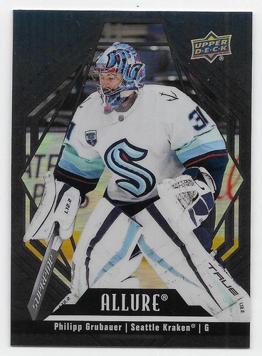 22/23 UPPER DECK ALLURE BLACK RAINBOW PARALLEL Hockey (#1-150) U-Pick From List - Picture 7 of 36
