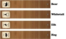 White Water Archery Wanted Poster Game Animal Hunting 1 Arrow Wraps 15 Pc Pack