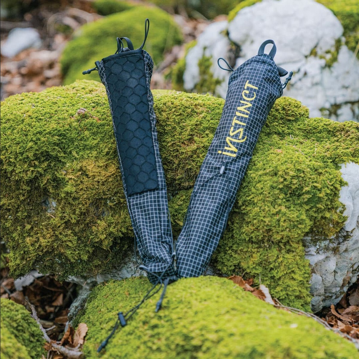 Instinct Ergo Quiver I - Trail Running Pole Carrying Bag Rucksack Attachment.