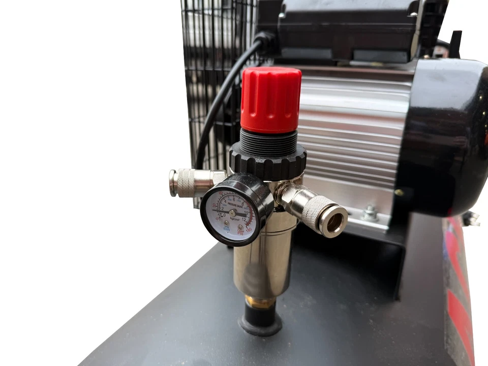 AIR COMPRESSOR 200L 3HP Single Phase portable 2.2Kw 8bar 115psi 230v garage - Image 4 of 4