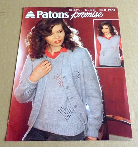 MULTI-LIST SELECTION OF ORIGINAL PATONS; LADY’S KNITTING PATTERNS (A5) (B) - Picture 5 of 42