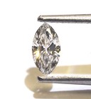 GIA loose certified .36ct F SI2 loose Marquise cut Natural diamond estate — photo 1