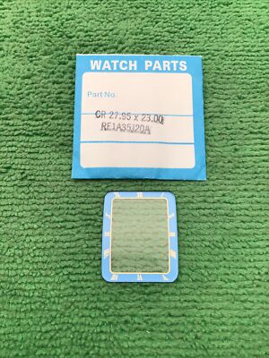 Seiko Watch Crystal RE1A35J20A, CR 27.95 x 23.00, NOS