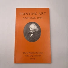 Moran Printing Art Annual 1974 Charles Knight