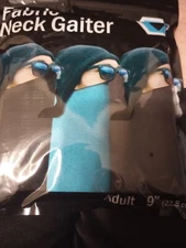3 PACK FABRIC NECK GAITER  MACHINE WASHABLE REUSABLE   Free Shipping