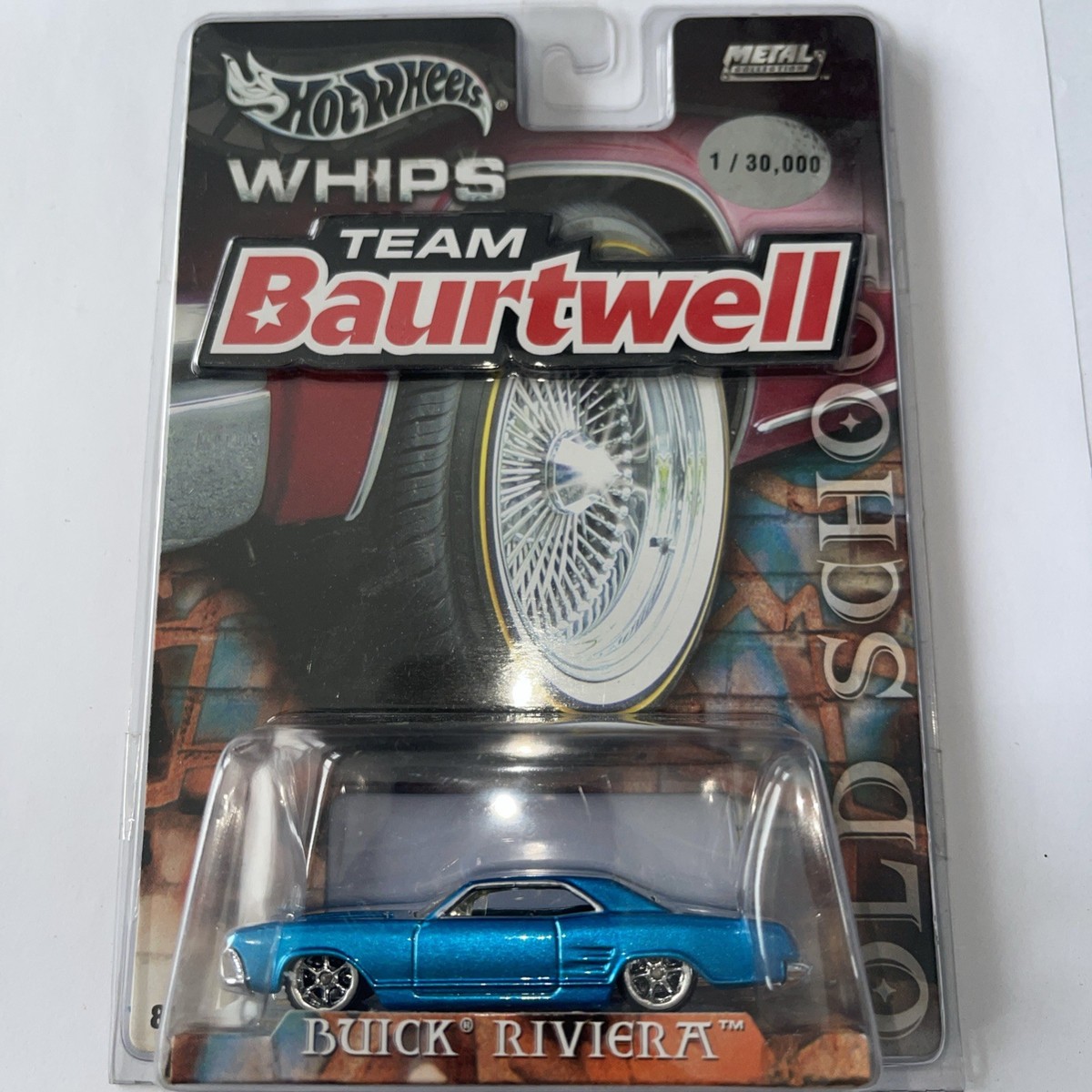 Hot Wheels Whips Team Baurtwell - Buick Riviera Old School | eBay