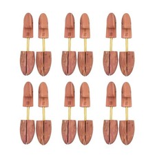 CEDAR SHOE TREE with split toe-6 Packs X-large Fits Shoe Sizes 12-14 