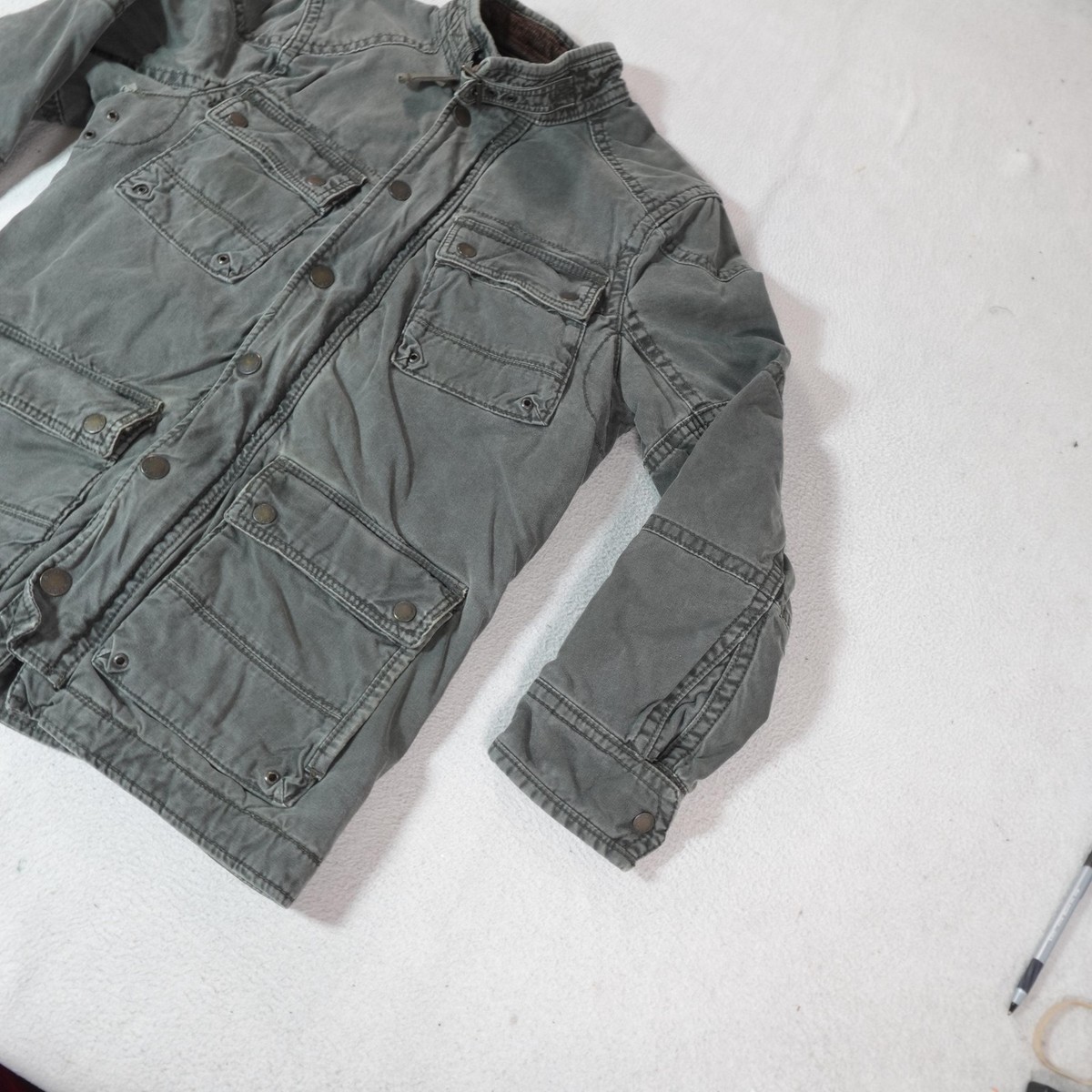 Abercrombie & Fitch Jacket Mens Small Military Field M-65 Utility