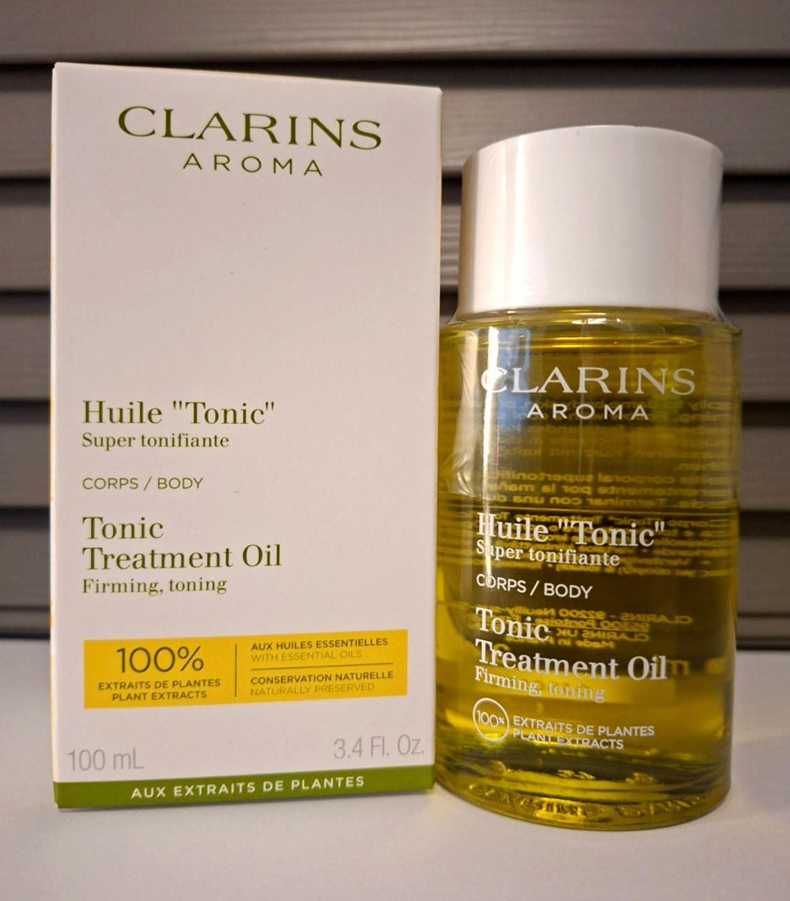 Clarins - Tonic Treatment Oil Visibly Firming Toning + Tightening Body Oil 100Ml - Image 2