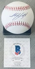MIKE YASTRZEMSKI LICENSED BECKETT AUTHENTICATED SIGNED MINT MANFRED MLB BASEBALL