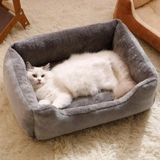 Bed for Cats Pet Products Cushions Kitten Goods Accessories Dog All Houses Suppl