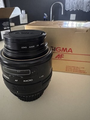 Vintage Sigma 90mm f/2.8 Macro Lens 1:1 Manual Focus Minolta MD Mount Japan