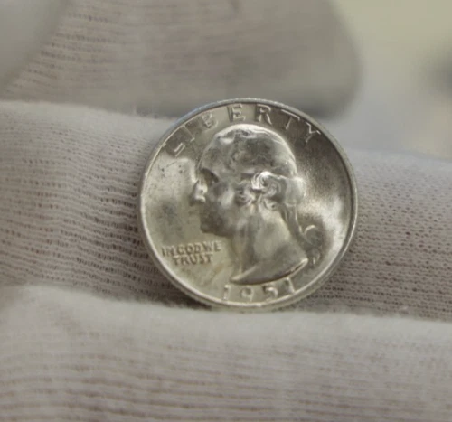 1951 S US Washington Quarter 25c Unc