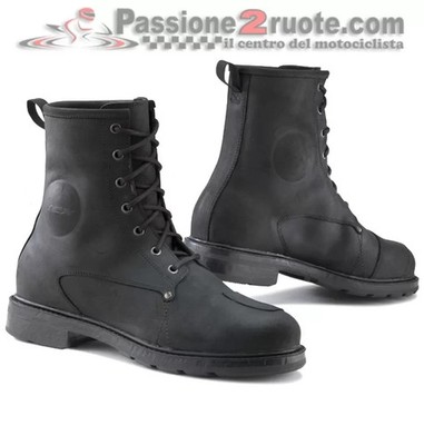 TCX X-Blend Wp Black CE Approved Perforated Breathable Motorcycle Boots 47