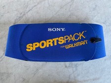 Vintage SONY Sportspack Walkman Neoprene Fanny Pack. Great for iPhone iPod Phone